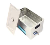 Limpiador ultrasónico de acero inoxidable, 600 W, 30 L, limpiador ultrasónico de gafas, 0-80 ℃, 28/40 KHz, dispositivo de limpieza ultrasónica industrial para joyas, instrumentos metálicos