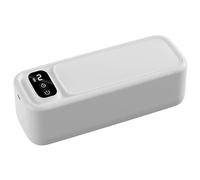 Limpiador ultrasónico de anillos, limpiador ultrasónico de gafas, 3,7 V, pequeña máquina de limpieza de joyas, herramienta de limpieza de de cepillo de dientes antivibración con múltiples modos