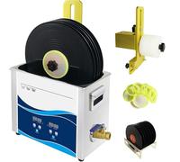 Limpiador ultrasónico de Discos con Sistema de desgasificación por Calor para la Limpieza y conservación de vinilos LP.