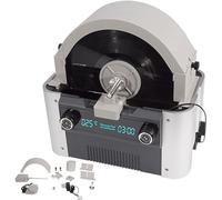 Limpiador ultrasónico de Discos de Vinilo, máquina de Limpieza Profunda de 49 kHz con Secado automático y Motor de Doble Velocidad, Gran Capacidad para la conservación de Discos de Alta fidelidad.