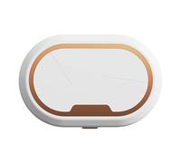 Limpiador ultrasónico de lentes de contacto: limpieza recargable, limpiador colorido portátil para hombres adultos, viaje a casa, negocios, cuidado nocturno diario, mensual y anual | En