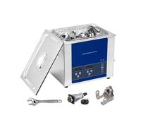 Limpiador ultrasónico digital de 10 l for baño, PCB, hardware, aceite, eliminación óxido, piezas coche, inyector, limpieza metales y carburador
