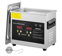 Limpiador Ultrasónico Digital Profesional De 3 L, Calentador 200 W, Piezas 120 Con Temporizador Y Super Efficiently Cleaning