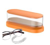 Limpiador ultrasónico, limpiador ultrasónico | Limpieza de joyas eléctrica | Caja de lavado de vibraciones multifuncionales profesionales para vidrios, relojes, hebillas