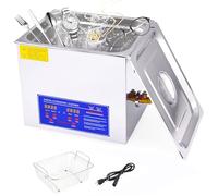 Limpiador ultrasónico, máquina de Limpieza ultrasónica, Lavadora de Discos de Vinilo de 6,5 L, Limpiador ultrasónico Profesional de Piezas para Soportes de Discos, Cristales y Metal