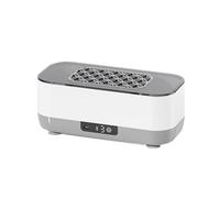 Limpiador ultrasónico - Máquina limpiadora de gafas | Máquina limpiadora de joyas para limpiar gafas, cabezas de afeitadora, joyas, relojes, dentaduras postizas | Limpiador ultrasónico de 360° con 3