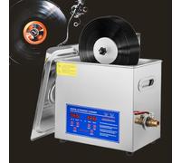 Limpiador ultrasónico para Discos de Vinilo con Rejilla de Secado. Elimina eficazmente el Polvo y la Suciedad para una Mejor Calidad de Audio.
