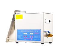 Limpiador ultrasónico para Discos de Vinilo, Kit de Lavadora de Discos de Acero Inoxidable de 6,5 L, Temporizador de 0 a 30 Minutos, para Objetos como Joyas y Gafas.