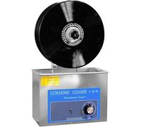 Limpiador ultrasónico para Discos de Vinilo, máquina de Limpieza ultrasónica de 4 litros, 140 W con Rejilla de Secado y Temporizador, Ideal para Discos de Vinilo de 12 Pulgadas.