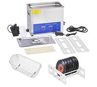 Limpiador ultrasónico para vinilos de 7 a 12 Pulgadas, Gran Capacidad de 6 litros, Potente Limpieza de 180 W, Elimina eficazmente la Suciedad y la mugre.