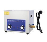 Limpiador ultrasónico profesional, 1 Uds, Limpiador ultrasónico de acero inoxidable, máquina de tanque de limpieza con calefacción con cesta(10L)