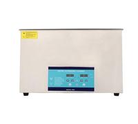 Limpiador ultrasónico profesional, 30 l, con desgasificación + temporizador digital 220 V, 0-30 min, para joyas, relojes, gafas, instrumentos dentales