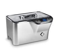 Limpiador Ultrasonidos LifeBasis CDS-100(Plata) 42000Hz 600ML Limpiador Ultrasónico 5 Tiempos de Limpieza Ultrasonidos Limpieza para Joyas, Collares, Relojes, Gafas, Dentaduras