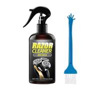 Limpiador uniiversal para Afeitadora Eléctrica - Aceite de Cuchilla 260ml con Cepillo | Lubricante Antióxido Sin Olor | Solución de Mantenimiento para Cortapelos y Maquinillas