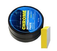 Limpiador y Abrillantador de Cromo Multiusos | Restaurador de Esmalte Metálico para Protección de Pintura y Pulido de Superficies | Agente Pulidor para Coche Moto Hogar Herramientas Accesorios
