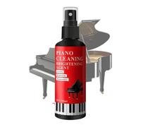 Limpiador y abrillantador para piano | Spray acondicionador de 100 ml, spray brillante para piano, para mantenimiento general, herramientas de rendimiento, preparación de enseñanza y cuidado regular