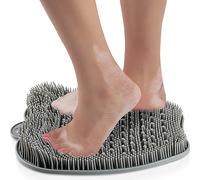 Limpiador y depurador masajeador de pies para ducha SutMsh mejora la circulación del pie y reduce el dolor de pie (Grey)