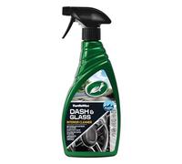 Limpiador y protector de salpicaderos y cristales Turtle Wax, spray limpiador de alta calidad para salpicaderos, cristales, pantallas tecnológicas y todas las superficies interiores duras, 500 ml