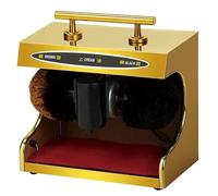 Limpiador y pulidor automático de zapatos, sistema de doble cepillo para una limpieza sin esfuerzo y un funcionamiento silencioso, ideal para uso doméstico y de oficina