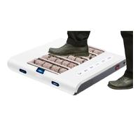 Limpiador y pulidor de zapatos totalmente automático, cepillo recargable de alta velocidad para una limpieza sin esfuerzo en casa, hotel y pasillos de entrada