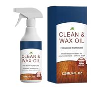 Limpiador Y Restaurador Para Madera - 120 ml De Abrillantador De Suelos | Limpiador Para Suelos Madera | Para Armario, Escritorio, Cocina, Superficies Laminadas, Hogar, Encimera Y Puerta