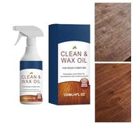 Limpiador Y Restaurador Para Madera - 120 ml para suelos madera dura | Limpiador suelos madera maciza - para Suelo Laminado, Encimera, Cocina, Escritorio, Armario, Puerta, Hogar