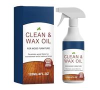 Limpiador Y Restaurador Para Madera | Reparador De Grietas Y 120 ml | Limpiador de Armarios de Madera - En Suelos Laminados, Mesas, Cocinas, Escritorios, Armarios, Puertas, Encimeras