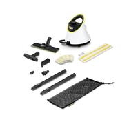 Kärcher SC 2 Deluxe Limpiador a vapor de cilindro 1 L 1500 W Negro, Blanco