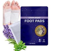 Limpiando el pie del pie, Odor Removal Parches, No Irritating 10 pares, Sleep Aid Foot Care For Adults, Women, Men, Adolescentes, Portátil & Easy to Use