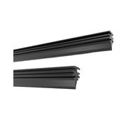 limpiaparabrisas auto 6mm 1 Uds 24 26 28 30 Pulgadas Limpiaparabrisas Coche Tiras Repuesto Parabrisas Tira Goma Sin Marco Accesorios