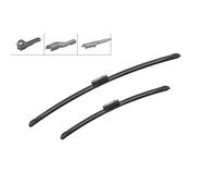 2x Escobilla del limpiaparabrisas Escobilla con hoja plana 3 397 007 467 BOSCH