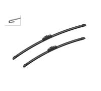 Limpiaparabrisas BOSCH Aerotwin Retrofit AR655S, 650/550mm, Frente, 2 Pieza