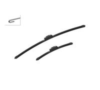 BOSCH Escobillas Limpiaparabrisas para FIAT Sedici (FY)