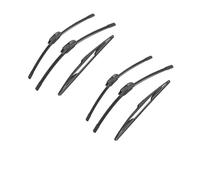 Limpiaparabrisas Coche con Para Citroën Saxo 1999 2000 2001 2002 2003Escobillas Limpiaparabrisas Delanteras Y Traseras(6 PCS)