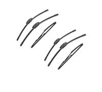 Limpiaparabrisas Coche con Para Fiat Punto 188 1999-2005 1/2/3/4/6 Unidades Escobillas Limpiaparabrisas Delanteras Y Traseras(6 PCS)