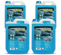 Limpiaparabrisas Coche Líquido Protección Anti Lluvia 20 Litros | Fórmula Mejorada Alta Concentración | Lavaparabrisas Anticongelante Protección -5ºC