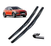 Limpiaparabrisas delantero híbrido compatible con Hyundai Kona 2017-2023 parabrisas ventana coche lluvia cepillos 26 "+16"