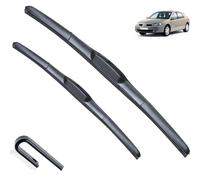 Limpiaparabrisas Delantero Híbrido Compatible con Renault Laguna 2 2001-2007 Parabrisas Ventana Coche Lluvia Cepillos 24"+20"