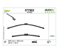 Limpiaparabrisas Delantero Limpiafaros Plano Con Spoiler VALEO Para BMW Serie 6