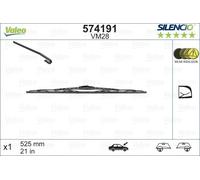 Limpiaparabrisas Delantero Valeo Para Audi A4 1994-2001 525mm 21 Inch 574191