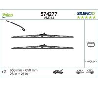 Limpiaparabrisas Delantero VALEO Para CITROËN C8