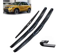 Limpiaparabrisas Delantero y Trasero Juego de limpiaparabrisas Traseros, para Suzuki, para Vitara MK4 2015-2020, Parabrisas, Ventana 24"+16"+10"