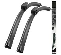 Limpiaparabrisas delanteros válidos para BMW Serie 5 E39 | 1995-2004 + Peugeot 607 | 2000-2010
