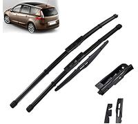 Limpiaparabrisas delanteros y traseros para Renault para Scenic 3 / Grand 2009-2016 2015 2014 2013 2012 parabrisas 28 "26" 12 "limpiaparabrisas