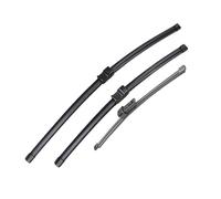 Limpiaparabrisas Delanteros Y Traseros Para VW Para Golf Plus 521 2009 2010 2011 2012 2013 2014 Cepillos De Lluvia Para Ventana Parabrisas 28"+28"+14" MNGNCBXWK(LHD)