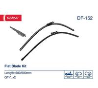 Escobilla del limpiaparabrisas Escobilla con hoja plana DF-152 DENSO para FORD