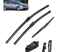 Limpiaparabrisas Escobilla para Opel Astra H 5 Porte Hatchback 2004-2009 22"18" 12", Parabrisas De Coche Escobillas Limpiaparabrisas Delanteras Y Traseras