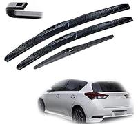 Limpiaparabrisas Escobilla para Toyota Auris 2 Hatchback 2013 2014 2015 2016 2017 2018 26 "14" 8 ", Parabrisas De Coche Escobillas Limpiaparabrisas Delanteras Y Traseras