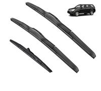 Limpiaparabrisas Escobillas limpiaparabrisas compatible con Honda CR-V CR V CRV 2nd Gen RD2 Silicone 2001-2006 Parabrisas trasero delantero Accesorios de ventana Recambio, Escobilla limpiaparabrisa
