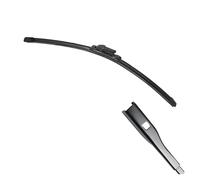 Limpiaparabrisas Escobillas Limpiaparabrisas Universales De Doble Capa De Goma Suaves Sin Marco Y Sin Soporte Accesorios Para Parabrisas Parabrisas(18inch (450mm),Top Lock 16mm)